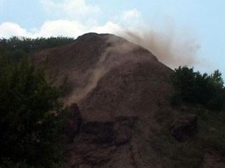 В Луганской области горят  террикона