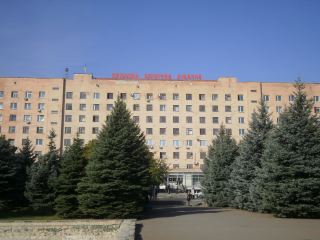 На территории Луганской областной больницы отремонтируют дорогу и посадят мавританский газон