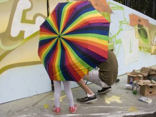 В Луганске проведут конкурс граффити  Разноцветный город