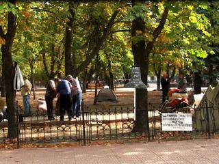 Луганские чернобыльцы свернули палаточный городок и направляются в Киев