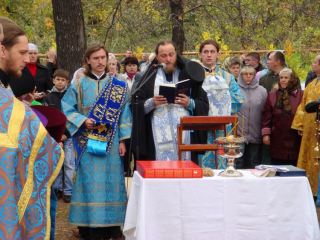 На территории Брянковского техникума ЛНУ строят часовню Святой Татианы