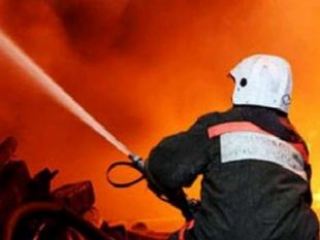 На Луганщине горит шахта