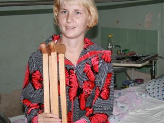 Благодаря Владимиру Медянику луганчанке Анне Крестьяновой сделали сложную операцию