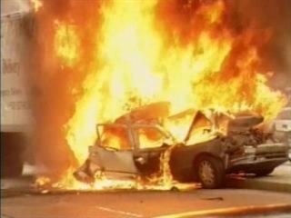 Житель Луганской области хотел купить Пежо но не успел машина сгорела