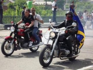 Луганские байкеры установили рекорд