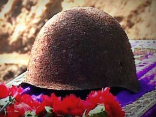 Луганчане нашли в Харьковской области останки казахского солдата