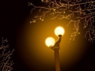 Центр Луганска будут освещать энергосберегающие лампы