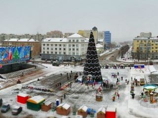 На главной площади Луганска перекроют движение