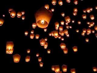 Луганчане запустят новогодние желания в небо