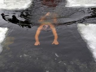 Будете ли Вы нырять в полынью на Крещение  Опрос Cxidinfo