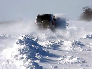 Три населенных пункта на Луганщине отрезаны от внешнего мира из-за снегопада 