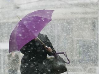 Погода в Луганске снег