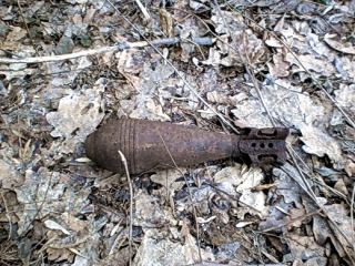Снаряд времен Второй мировой нашли в поселке на Луганщине
