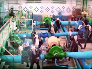 В Луганскводе сняли свою версию Gangnam Style видео