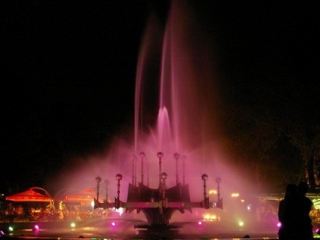 На ремонт светомузыкального фонтана в Луганске нет денег