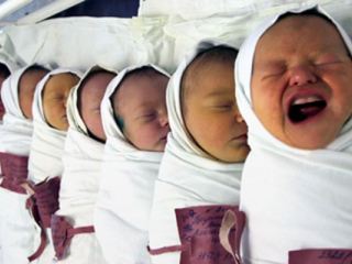 ребенка родилось в Луганске за неделю