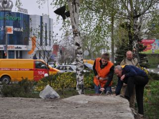 Движение грунта спровоцировало утечку газа в центре Луганска