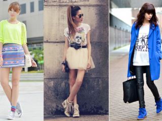 Кроссовки завоюют сердца луганских модниц