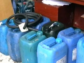 На Луганщине контрабандисты обустроили очередную базу топлива