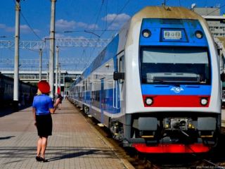 Куда уехал двухэтажный поезд Донецк-Луганск?