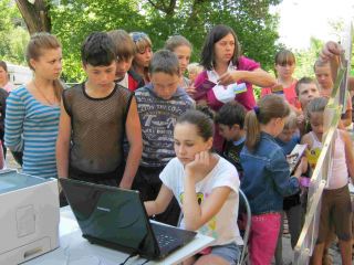 Выпускникам Красного Луча помогли определиться с профессией