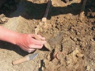 Луганские студенты-археологи откопали печи древних металлургов 