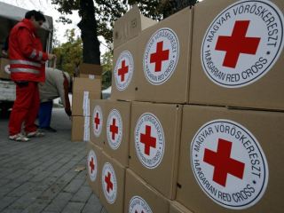 В Луганскую область ввезли гуманитарную помощь на  млн грн