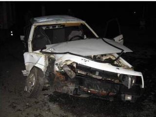 На Луганщине легковушка столкнулась с тепловозом фото