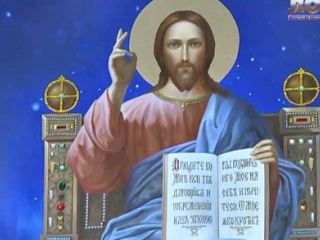 В луганском храме можно увидеть уникальную икону светящуюся в темноте