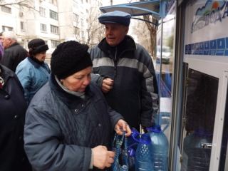 Бесплатная питьевая вода появилась в одном из районов Луганска  фото карта